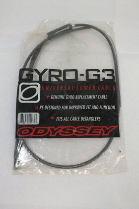 G3-lower Odyssey Vintage Gyro G3 Cable Lower Black Nos Complete Freestyle Bmx