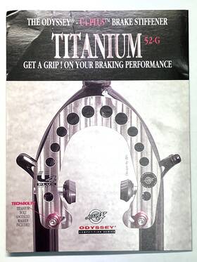 U4-plus Odyssey Vintage Mtb Titanium Cantilever Brake Stiffener