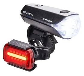 Pacific Cycle Inc Accessories 038675283695 Bike Light Black/white 380 Foot Beam Distance Set