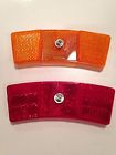 709-wheel-reflectors-from Pair Vintage Safe-lite Old School Schwinn Racer