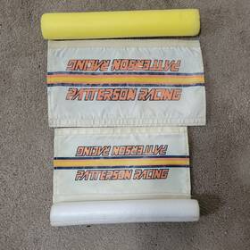 Patterson Pr24 Old School 1980s Original Frame Handlebar Pads Bmx Bike Long Pr20
