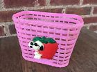 Peanuts Cool Snoopy Pink Bicycle Handlebar Basket Schwinn Raleigh Murray