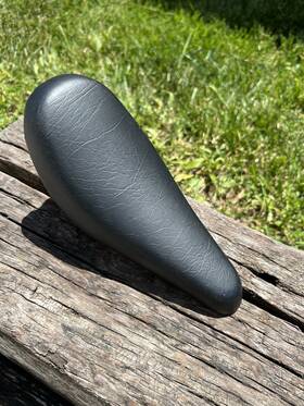 825-0 Permaco Nos Vintage Mini Banana Seat Black Schwinn Twinn