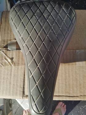 R2-90b Persons Vintage Old Schoolbmx Seat Diamond Quilted Schwinn Dg Se Redline Fmf Gt