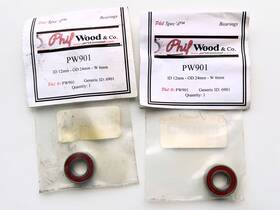 Bb1058 Phil Wood 6901 Nos 2pcs Lu Ntn Bearing Bmx Hubs