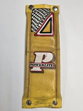 Powerlite 1080s Stem Pad Yellow Old School Bmx