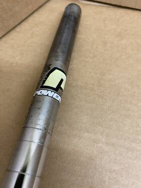 Gt04655 Powerlite 22.2 Long Seat Post Vintage Bmx Mid School Cycling