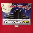 Powerlite Nos Vintage Bicycles Holiday Layaway Hanging Dealer Sign Bmx