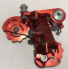 Precision Vintage Billet Red Proshift Rear Derailleur