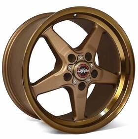92-795253bz Race Star - 92 Drag Bracket Racer 17x9.5 5x4.75bc 6.875bs Bronze Wheel