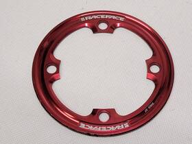 104bcd-32t Raceface Red Anodized Sprocket Guard For Mountain Bikes