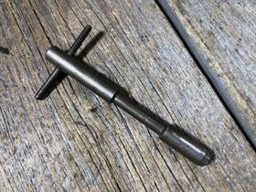 Dd6019 Raleigh Antique Bicycle Tool T-handle Shop Tools Used England