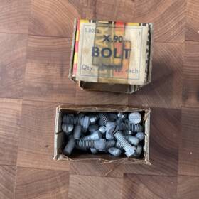 S.8052 Raleigh X.90/s.8052 Vintage Nos Box Of 36 Bolt X.90 S.8052. Nj