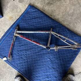 Rl440 Redline Rl44 Bmx Frame And Headset Old School Mid