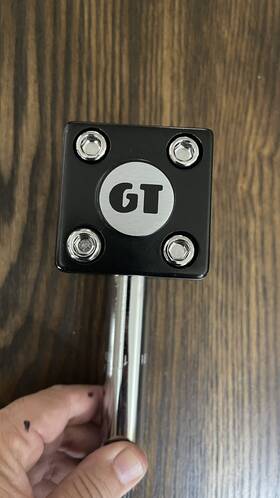 56489 Repop Old School Bmx Black Gt Performer Mallet Stem Dyno Freestyle Potts Mod