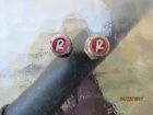 Rmn296 Raleigh Vintage Bicycle Domed Nut Crank Pedal Cap Nuts