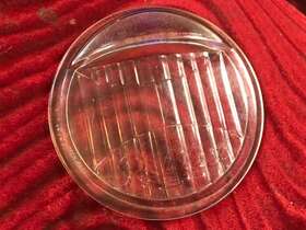 410076 Rollfast Bicycle Tea Cup Style Headlight Eyebrow Glass Lens Light Original