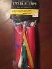 Royce Union Nos Vintage Bike Bicycle White Vinyl Grips Streamers