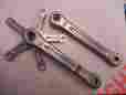 Ry-5esl Sr Royal Road Double Crankset 144 B.c.d 170mm Vintage 1980s Iso