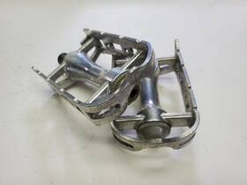 Sakae Ringyo 10499 Vintage Sr-150 Quill Platform Bicycle Pedals 9/16 Inch Axles