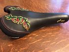Salsa Zona Tres Saddle Embroidered Leather And Steel Rails