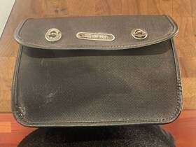 00035 Schwinn Vintage Nos Rear Saddle Bag About 7 3/4 Inch W X 6 H Black Japan. Nj