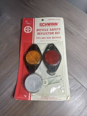 07-850 Schwinn Nos Bicycle Safety Reflector Kit #07 850