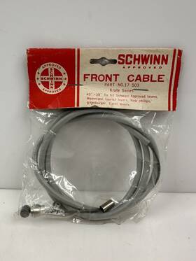 17-503 Schwinn Rare Vintage Approved Front Brake Cable Krate Series 17 503 Gray Japan