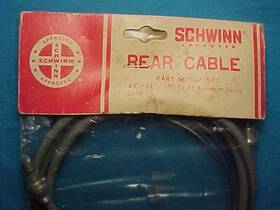 Schwinn 17-580 Nos Vintage Bicycle Rear Brake Lever Cable