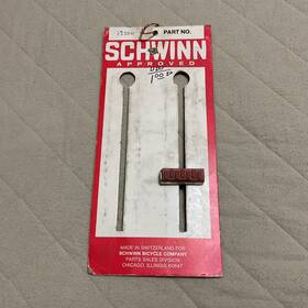 17200 Schwinn 17237 Vintage Brake Pad Display Card Part Bicycle Dealer Shop