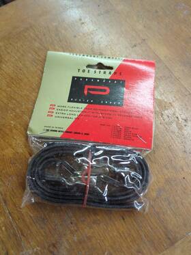47053 Schwinn Nos Vintage 1990 Paramount Competition Straps -new In Original Package - Black