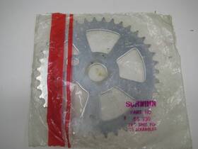 56-130 Schwinn 56130 Vintage Nos New Chain Wheel 39t Sprocket Part #56-130 1/2 Inch Scrambler
