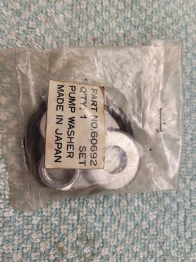 60692 Schwinn Nos Vintage Floor Pump Rebuild Kit Leather Washer 40mm Part Number
