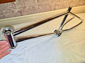 2762151 Schwinn Go982 Vintage 1982 Chrome Plated Predator Frame - #mod. Serial #2762151
