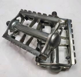 K10941 Schwinn Vtg 70s Approved Union U4 1/2 Inch Rat Trap Pedals Old School Bmx Road Bike