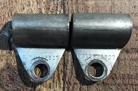 Schwinn / Schwinn Approved 3635507 16 Vtg 2 Pc Sissy Bar Muscle Bike Clamps Brackets Wald Parts Lot Pat