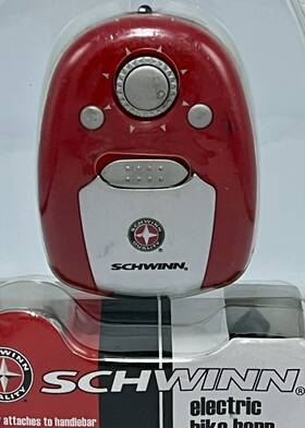 Sw75733 Schwinn Vintage Bicycle Electric Battery Powered Horn New Old Stock And Bracket