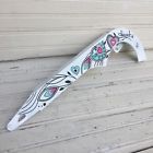 Schwinn White Heart And Flower Chain Guard Inch Rat Rod