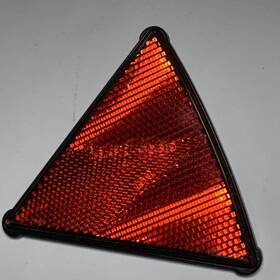 48619 Sears Vtg Old School Bmx Reflector Red Triangle Bike Bicycle