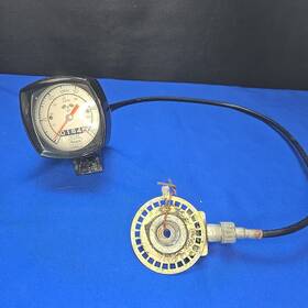 6-48834 Sears Vintage Bike Speedometer 27 With Cable 50mph