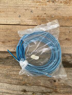 18412-nos Shimano 18412 Wow-old School Blue Rib Design Muscle Bike Bmx Mx Cable Housing-japan-#18412-nos