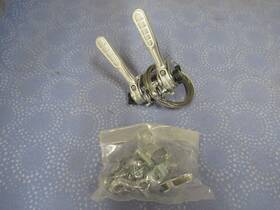 68401402 Shimano Bicycle 7/8 Inch Stem Shifter Front And Rear Derailleur Cable Stops - Nos