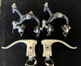 8550012000 Shimano Vintage Dura- Ace Ex Brake Set Black Series Excellent Condition