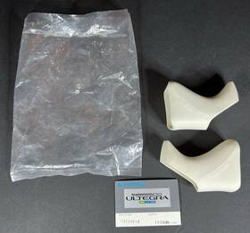 87e9810 Shimano Vintage 600 Ultegra Lever Hoods White