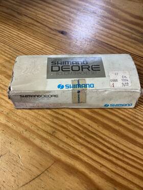 Bb-mt60 Shimano Nos Deore Bottom Brocket Set 117mm Square Taper