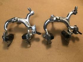 Br-6200 Shimano Vintage 600ex Arabesque Sidepull Brakes Nutted