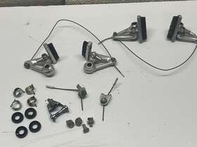 Br-at50 Shimano Vintage Via Cantilever Brake Assembly Set Japan Atb Mtb 80s