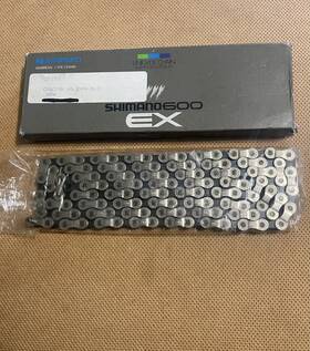 Cn-6208 Shimano Vintage 600 Ex Uniglide Chain 116l Read Description