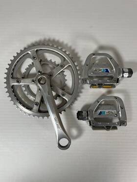 Pd-de10 Shimano Fc-de30 Ax Deore Dd Crank Pedals 170mm Missing Left Arm