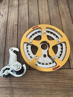 Fc-mx-10 Shimano Sx Bmx Nos Old School Vintage Stock Cruiser Chainring Fx-mx10